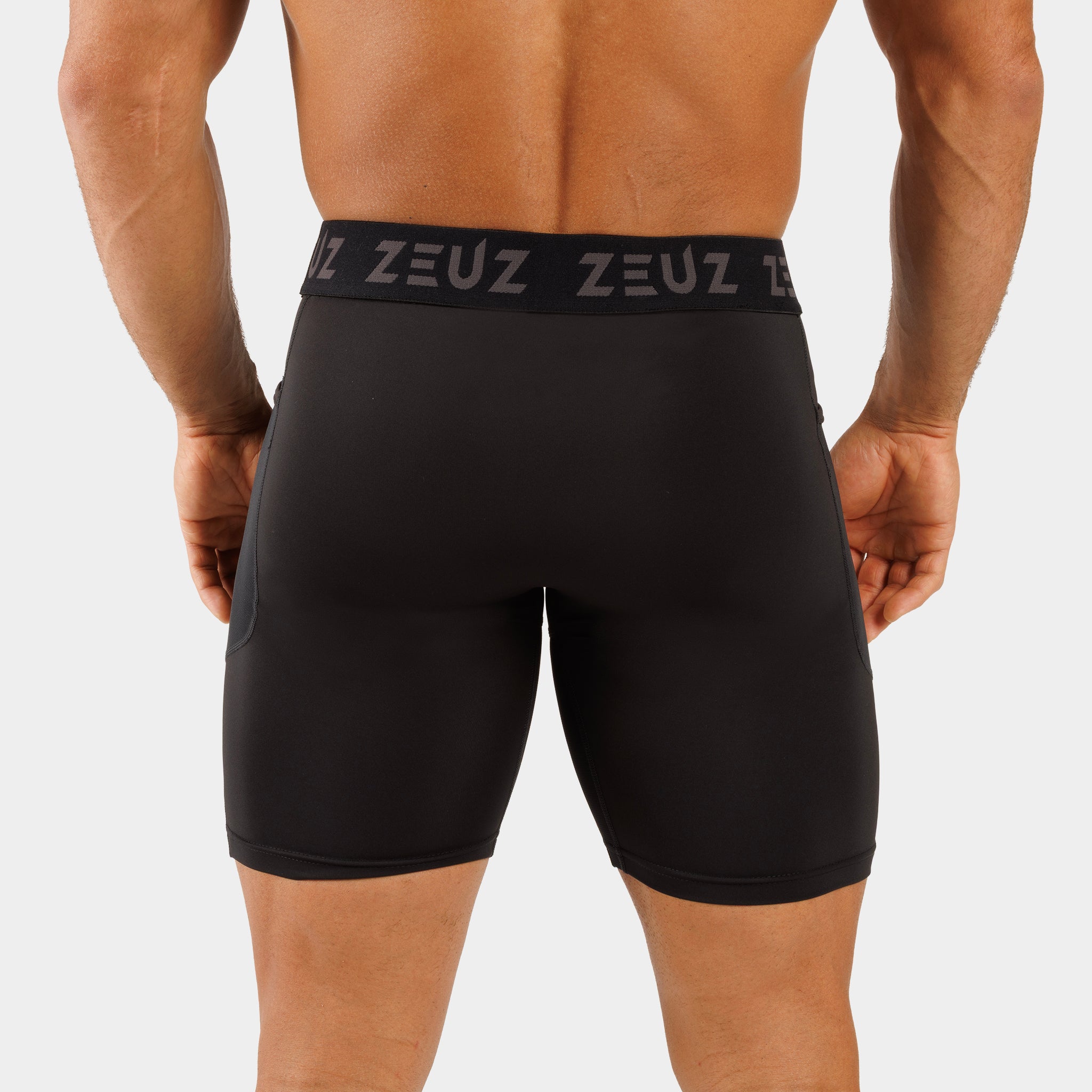 ZEUZ Shorts de Compression Performance - Hommes