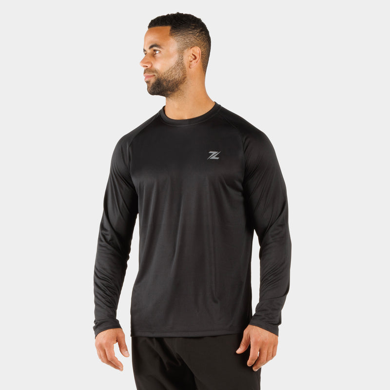 ZEUZ Camiseta de manga larga para entrenamiento de rendimiento - Hombre