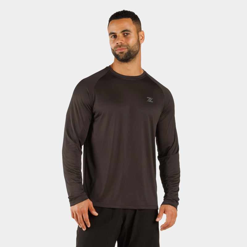 ZEUZ Camiseta de manga larga para entrenamiento de rendimiento - Hombre