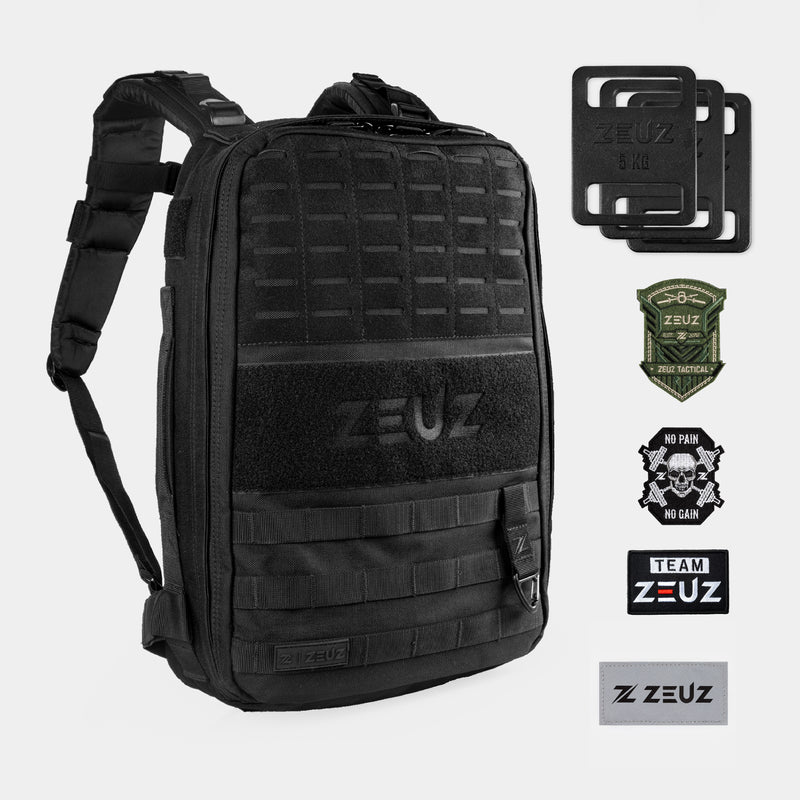 Mochila ZEUZ para Rucking - 30 KG