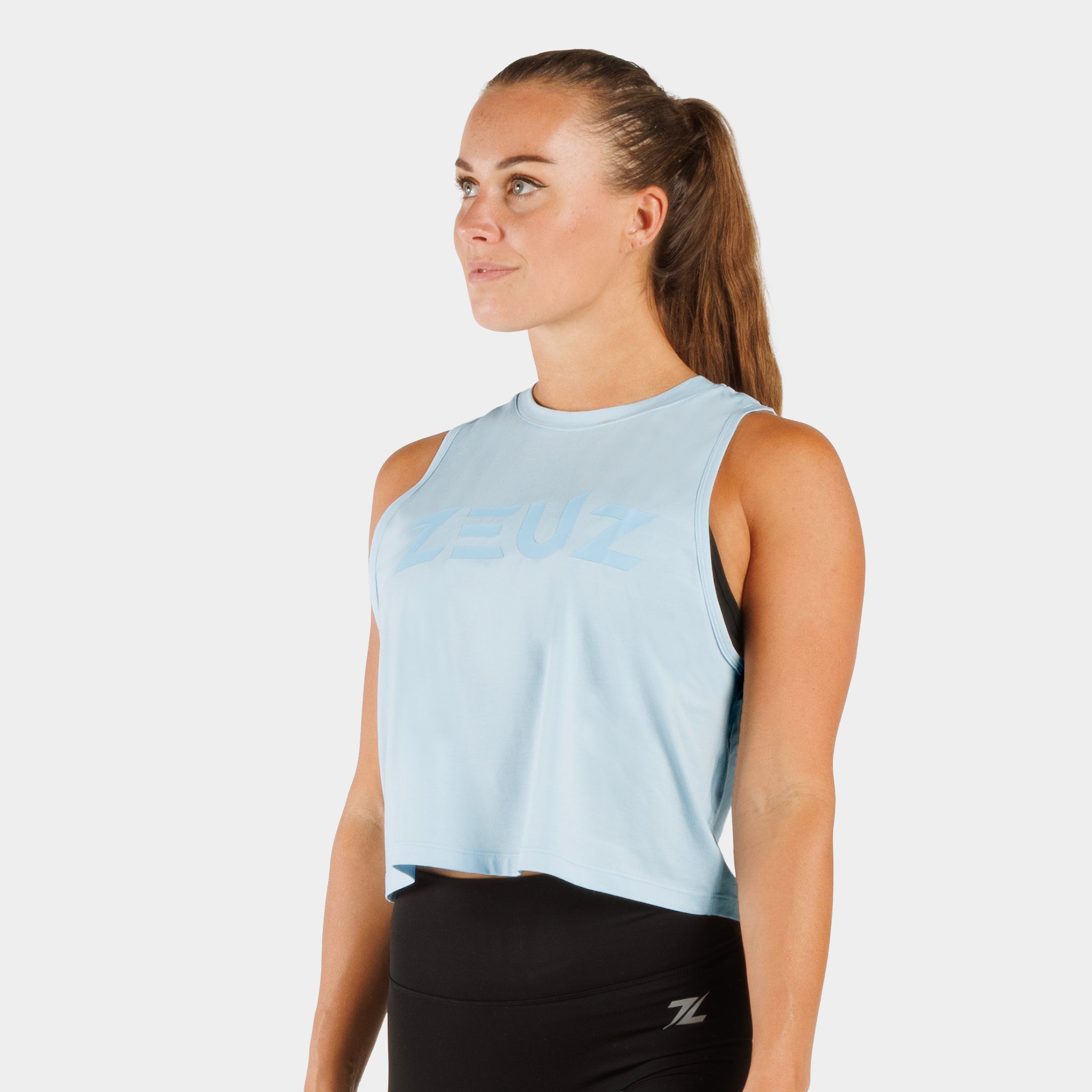 ZEUZ Cropped Training Tanktop