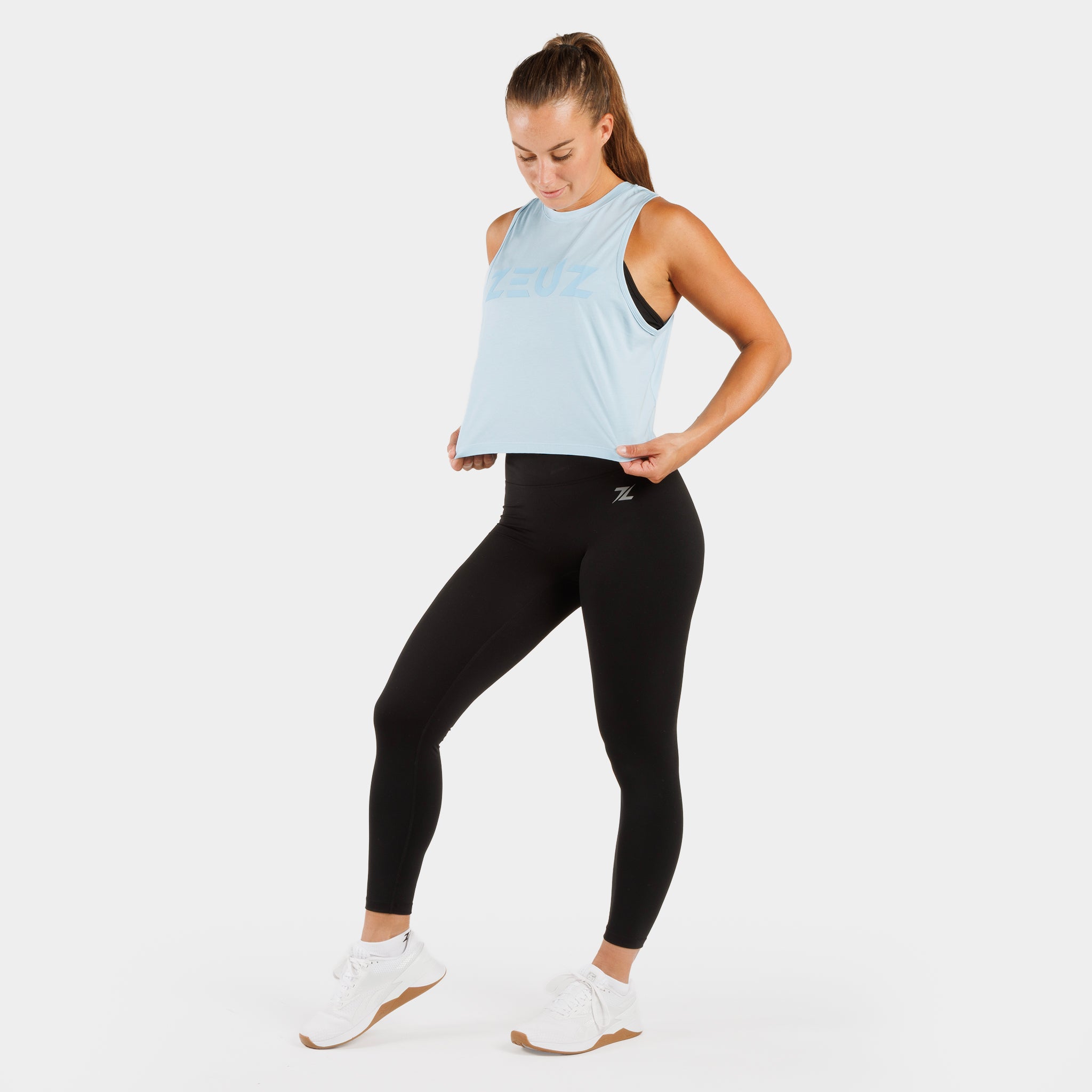 ZEUZ Cropped Training Tanktop