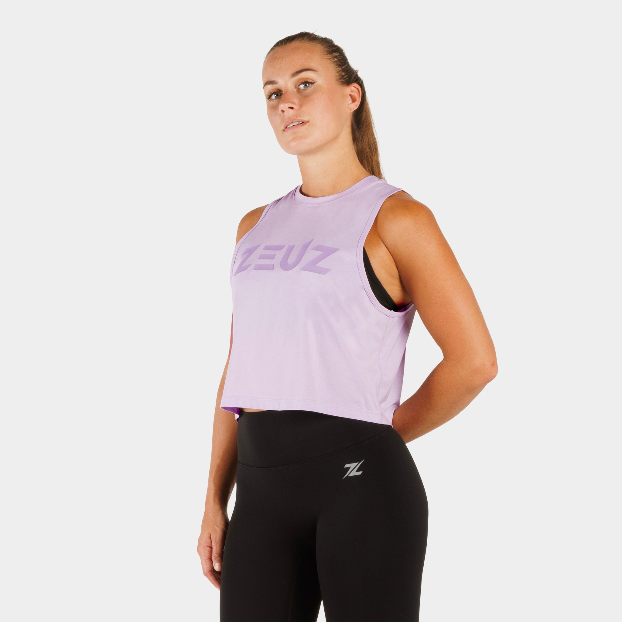 ZEUZ Cropped Training Tanktop