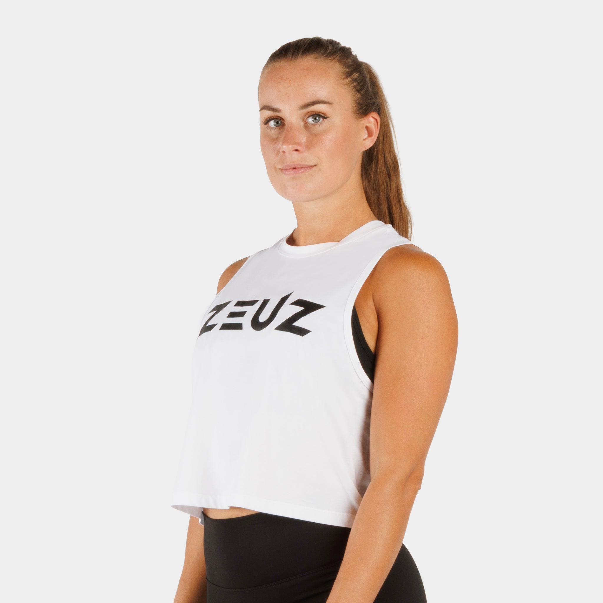 ZEUZ Cropped Training Tanktop