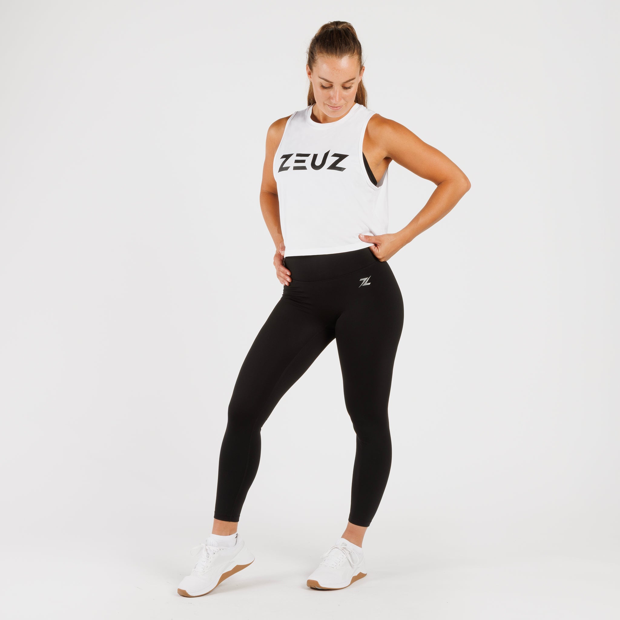 ZEUZ Cropped Training Tanktop