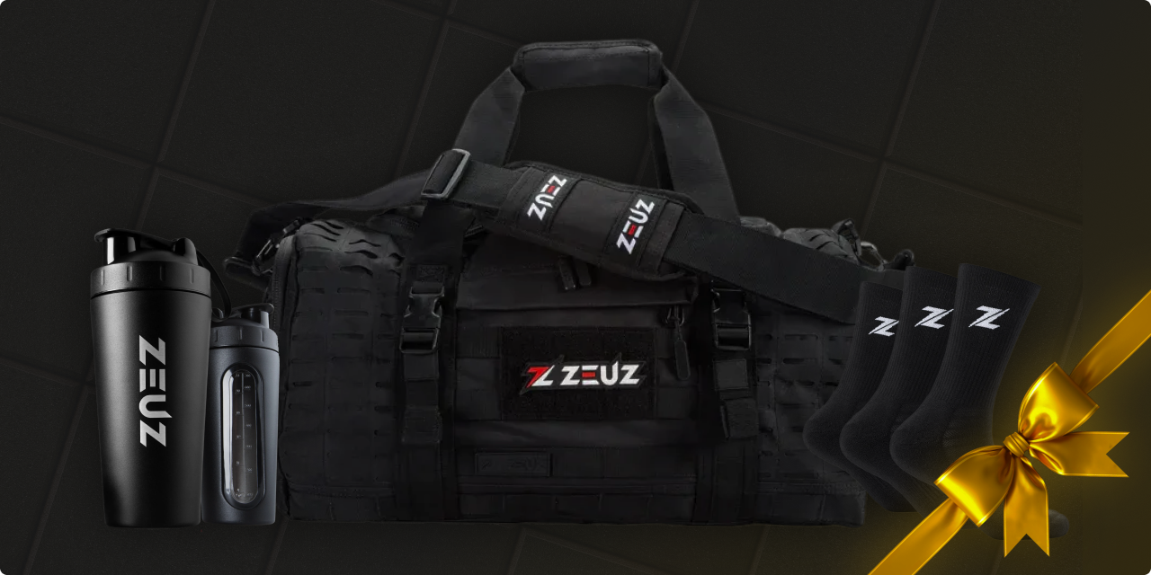 Shaker + 3-Pack Sokken + Backpack/Duffle Bag