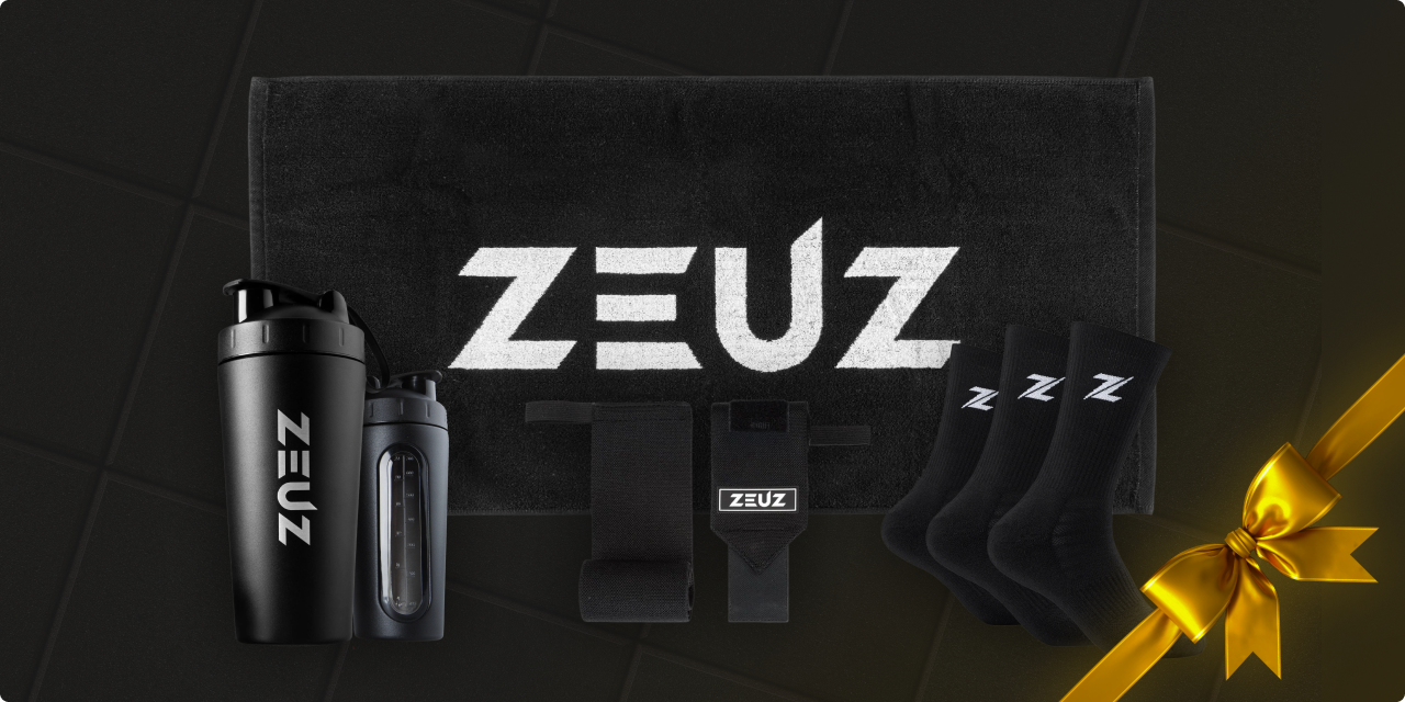 Shaker + Polsbanden + Sporthanddoek + 3-Pack Sokken