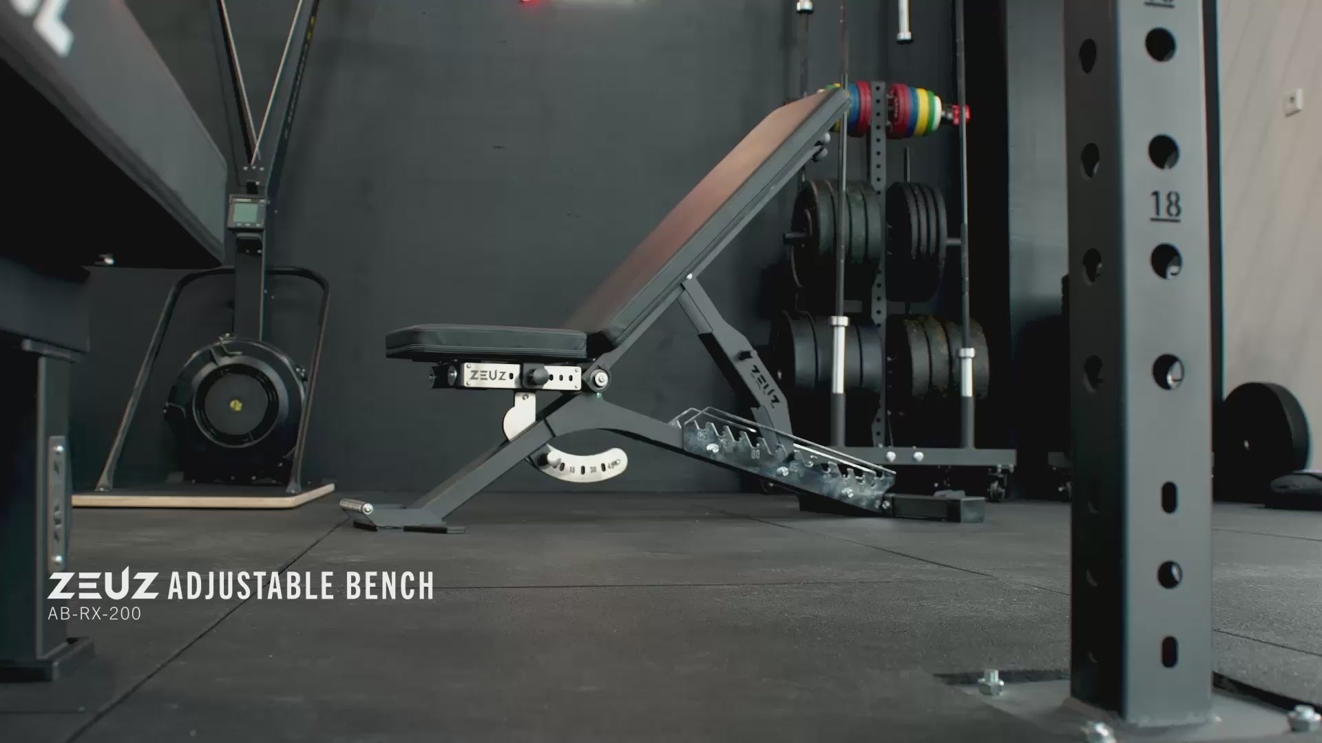 Adjustable Weight Bench ZEUZ – Adjustable Fitness Bench